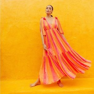 NWT Sundress Fanya Long Dress